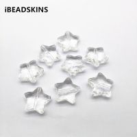 New arrival! 27X27mm 108pcs Clear acrylic Faceted Star Shape beads for NecklaceEarrings partshand Made Jewelry DIY