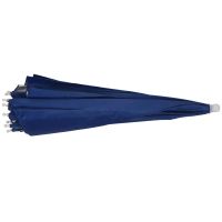 5 Pcs 26 inch Diameter Elastic Band Fishing Headwear Umbrella Hat Dark Blue