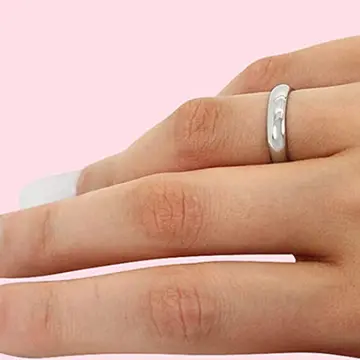Plain Silver Rings - Cavendish French