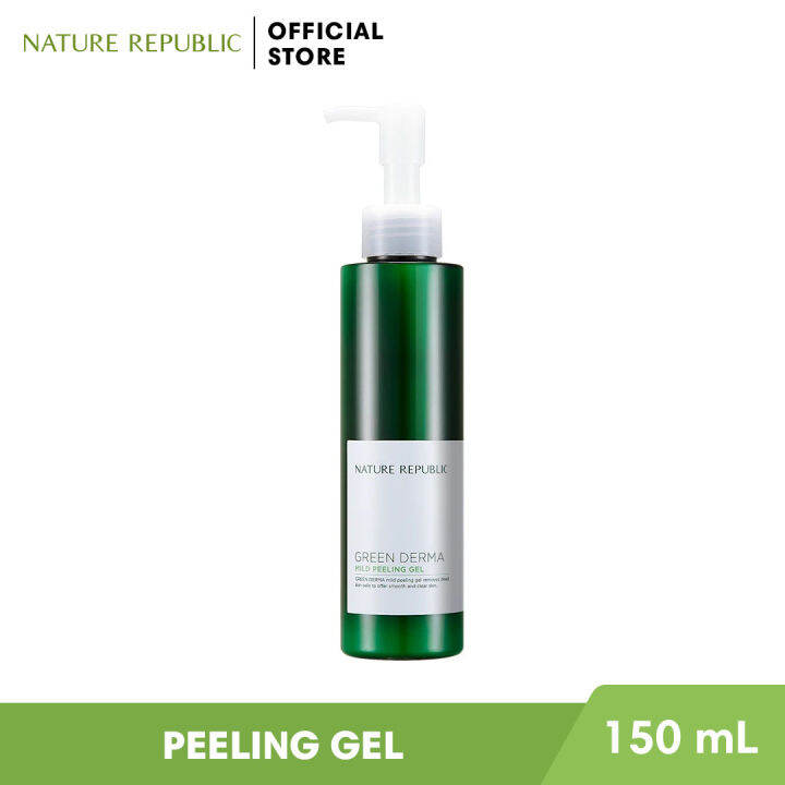 NATURE REPUBLIC GREEN DERMA MILD PEELING GEL Lazada PH