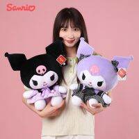 วันเกิดแมวหมอนยัดแมวอะนิเมะ Cinnamoroll Sanrios Kt Kuromi ตุ๊กตาผ้ากำมะหยี่คิตตี้น่ารัก