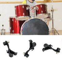 【SALE】 cesswhirove1981 อุปกรณ์เสริม Mic Clip Clamp Mount ขาตั้งพลาสติกแบบปรับได้ขอบกลอง Universal กันกระแทกเครื่องมือเครื่องดนตรี Stage Holder