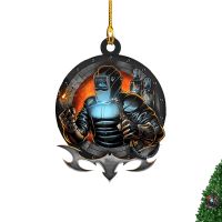 Welder Ornament Christmas Ornament Acrylic Car Hanging Welder Ornament Christmas Tree Decorations Window Decor For Christmas