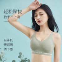 ชุดชั้นในสตรีบราดันทรงระบายอากาศดีแบบนุ่ม Ab Cup Bras / ระบายอากาศ