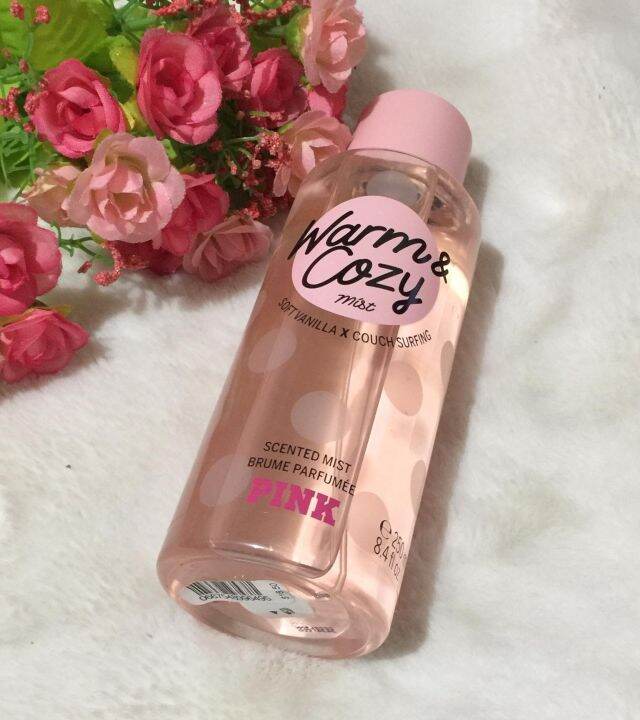 New Victorias Secret Pink Warm And Cozy Body Mist 250ml 1 Pc