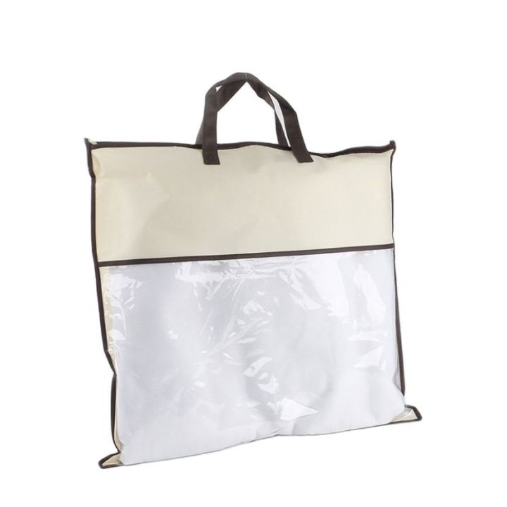 cw-non-woven-tote-textile-with-storage-containers-quilt-organizer-transparent