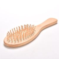 【BEIBEI】 ❤brimy Paddle Hair Care Brush Wooden Massage Comb Scalp Stress Release Eco Beauty Tool