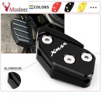 ஐ☜■ Motorcycle Accessories For YAMAHA XMAX X-MAX 125 250 300 400 XMAX250 Kickstand Side Stand Extension Enlarger Pad Side Bracket