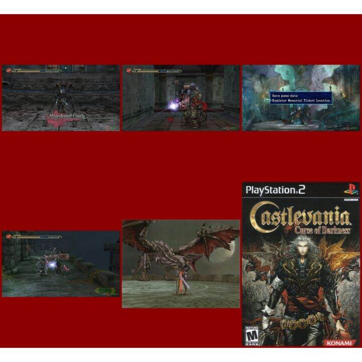 castlevania-แคสเซิลเวเนีย-ทุกภาค-แผ่นเกม-ps2-playstation-2