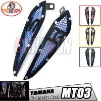 Motorcycle Fuel Tank Air Intake Mesh Inlet Decorative Decorative Guard Cover For YAMAHA MT03 2020 MT-03 20 MT 03 2020