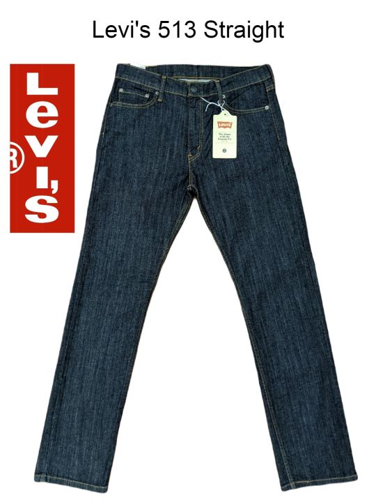 Quần jeans nam levi's 513 Straight W32L32 Hàng Hiệu 