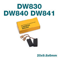 แปรงคาร์บอนแปรงเปลี่ยน DW830 DW840 DW841เครื่องบดมุมเครื่องมือไฟฟ้าแปรงคาร์บอนอุปกรณ์เสริม N035692