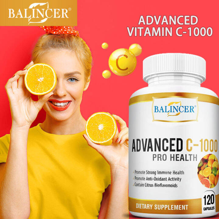 Vitamin C complex supports immunity. Promote collagen regeneration ...