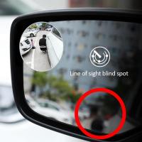 12PCS กระจกมองหลัง360องศาปรับรถ Blind Spot กระจกกระจกด้านข้างมุมกว้างอัตโนมัติกระจกมองหลังรถ Accessor