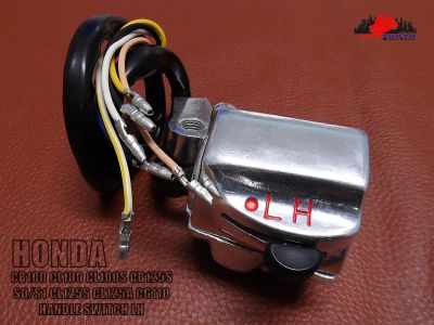 HONDA CB100 CL100 CL100S CB125S S0S1 CL125S CL125A CG110 HANDLE SWITCH LEFT HAND (LH) // สวิทช์แฮนด์ มือซ้าย สินค้าคุณภาพดี