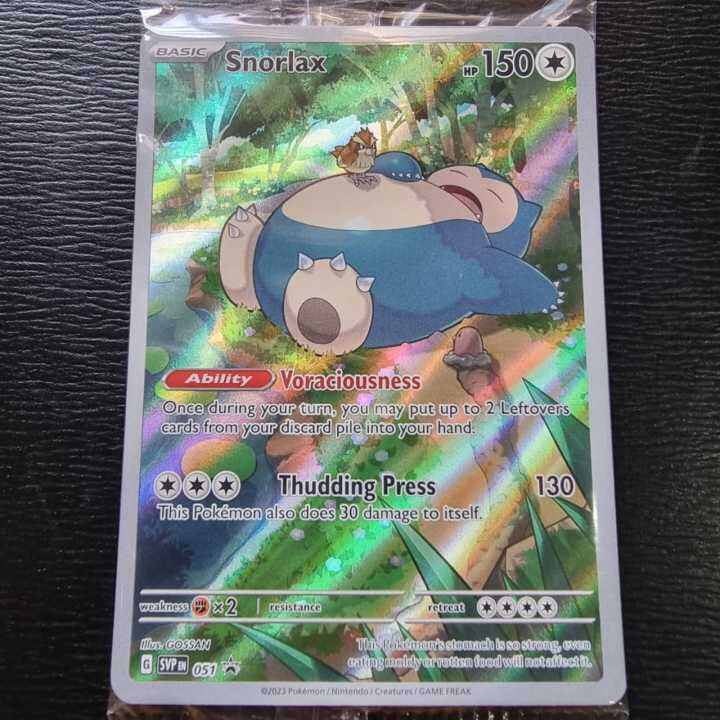 Pokemon TCG Singles (Original PTCG): SNORLAX Illustration Rare Holofoil ...