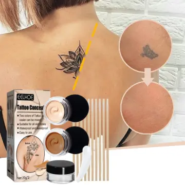 Skin Scar Tattoo Cover Up Birthmark Concealer Waterproof Spot Hide Makeup  Cream