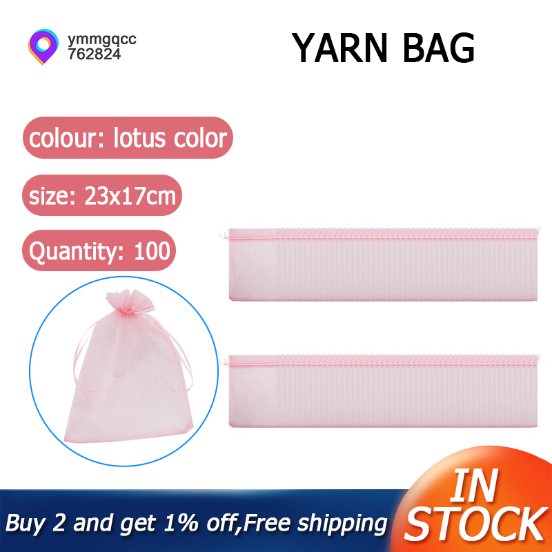 17x23 cm Mesh Gift Bags Drawstring Jewelry 100pcs Large Organza Bags Blush Pink 