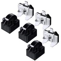 ✒☒✺ 3X QP2-4.7 PTC Starter Relay 1 Pin Refrigerator Starter Relay And 6750C-0005P Refrigerator Overload Protector