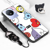 GGK เคสซิลิโคน TPU แบบนิ่มสำหรับ Vivo,เคสแหวนใส่นิ้ว Y02A Y02T ลายการ์ตูนเกาหลีเคป๊อบเด็กชาย B