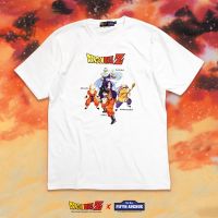 ?เสื้อยืดดราก้อนบอล DBZ-G3 : DragonBallZ?GROUP#3 : สีดำ-สีขาว