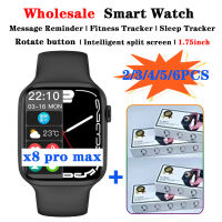 X8 Pro Max Smart Watch 345610PCS Wholesale VIP 1.75 inch Women Men Dialing Sports Sleep Monitoring Heart-rate Smart Watch