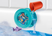 Playmobil 70636 1.2.3 AQUA Water Wheel with Baby Shark 123 อควา กังหันน้ำกับเบบี้ชาร์ค