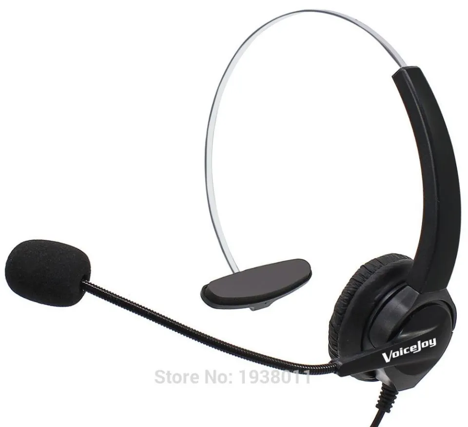 RJ9 Plug Office Headset with Mic ONLY for CISCO IP Phones 7940