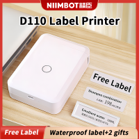 Niimbot D110เครื่องพิมพ์ฉลากความร้อน,เครื่องพิมพ์บาร์โค้ดแบบพกพาขนาดเล็ก-อัปเดตจาก Niimbot D11-บลูทูธไร้สาย BT เครื่อง Pos เทปเครื่องสำนักงานเครื่องติดฉลากโทรศัพท์กระดาษซูเปอร์มาร์เก็ตสติกเกอร์ติดชื่อบ้าน