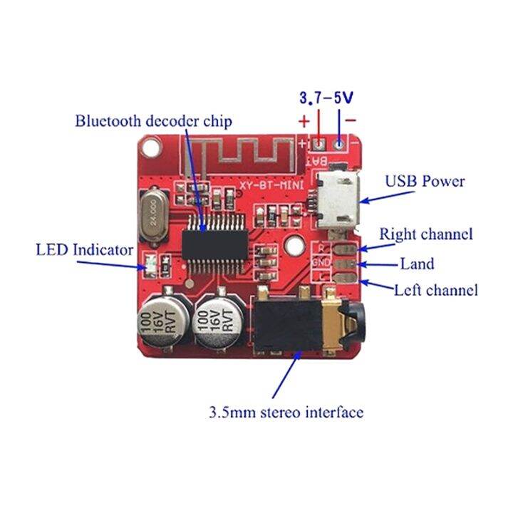 5pcs-diy-bluetooth-5-0-receiver-board-lossless-decoder-board-wireless-stereo-music-module-speaker-amplifier-module