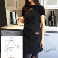 【hot sale】✉卐 D13 Spot home hanging neck apron coffee shop fashion apron kitchen apron overalls apron