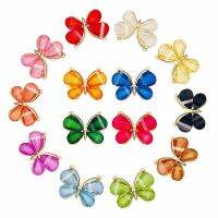 10Pcs 22X30MM Butterfly Diamond DIY Jewelry Accessories For Alloy Handmade Wedding Design Jewelry Accessories And Parts DIY accessories and others