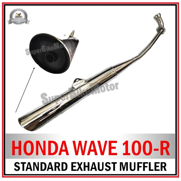 HONDA WAVE 100R / W100R Standard Exhaust Muffler Lazada