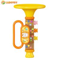 Portable Simulation Trumpet Creative Design Durable Mini Trumpet Reusable Saxophone Clarinet Toy Music Education for Child Toddler