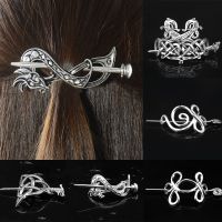 【YF】♛  Metal Stick Hair Celtics Knots Runes Hairpins Holder Jewelry Accessories