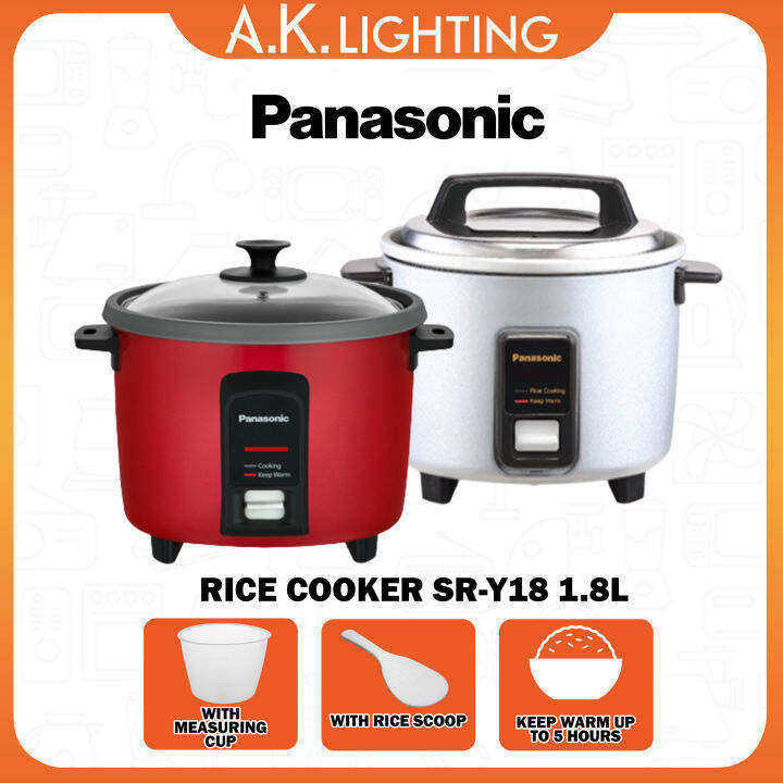 Panasonic Rice Cooker SRY18 1.8L Lazada