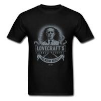 Canned Octopus Vintage Tshirt Cthulhu Men Black T Shirt Cotton Clothing Lovecrafts Novelty Tee Shirts