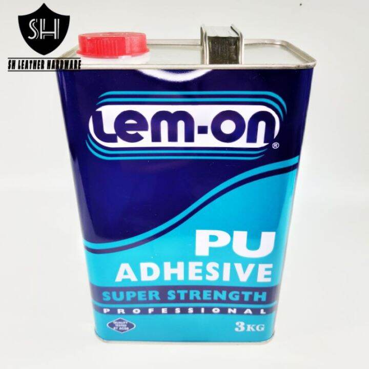 LEMON PU ADHESIVE GLUE FOR UPHOLSTERY CANVAS BONDING PU, TPR, PVC, ABS