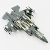 F-35I ขนาด1:72นิ้วพร้อมจอแสดงผลของตกแต่งโต๊ะฐานแสดงผลแบบถอดออกได้โมเดลเครื่องบินรบโลหะผสมสำหรับของสะสม Kado Ulang Tahun เครื่องประดับ