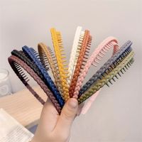 【YF】 Simple Plastic Hair Band Yoga Headband Fashion Turban Makeup Hoop Vintag Headwrap Accessories Anti Slip Hairpins