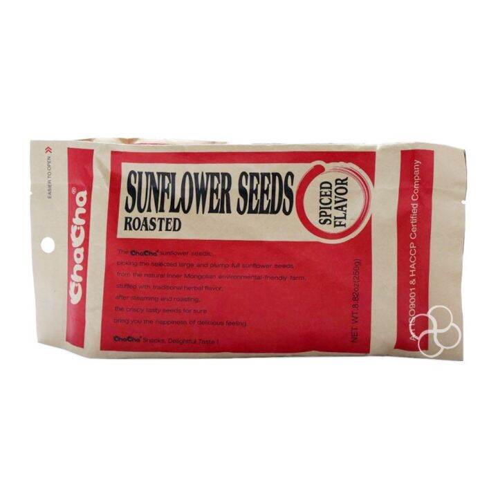 ChaCha Spiced Roasted Sunflower Seeds 250g | Lazada PH