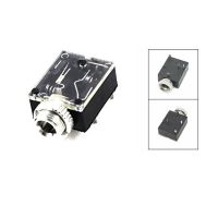 3.5mm female Stereo Headphone Audio Jack Socket 5Pin PCB Panel Mount Connector switch With Nut PJ-324