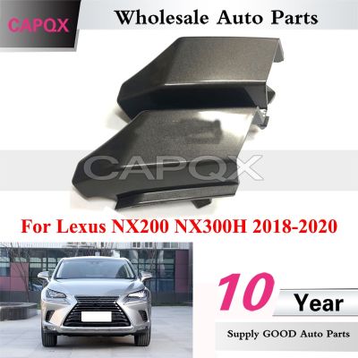 CAPQX สำหรับ NX200เล็กซัส Nx300h 2018-2020ที่ครอบตะขอลากกันชนหน้ารถฝาปิดขอเกี่ยวกับลากจูงรถพ่วงฝาปิดลิตร