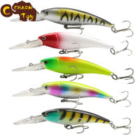 【Ready Stock】Floating Minnow Hard Bait Fishing Lures 9cm 7g Wobbler Swimbait Artificial Bait With Treble Hook