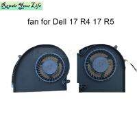 DC5V พัดลมระบายความร้อน GPU ซีพียูโน้ตบุ๊คสำหรับ Dell สำหรับ Alienware 17R4 17R5 P31E ALW17C 0K2PKV 04RFW1 MG75090V1-C060/C070-S9AJiachuan