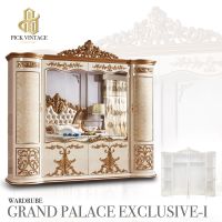 GRAND PALACE EXCLUSIVE-I WARDRUBE ตู้เสื้อผ้าหลุยส์ 6บาน PREMIUM SERIES รุ่น แกรนด์พาเลซ เอ็กคลูซีฟ 1