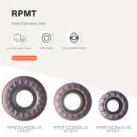 RPMT08T2 RPMT10T3 RPMW1003 RPMT1204MOE-JS RPMT1606MOE-JS VP15TF เครื่องมือกลึงกัด CNC Turning Insert