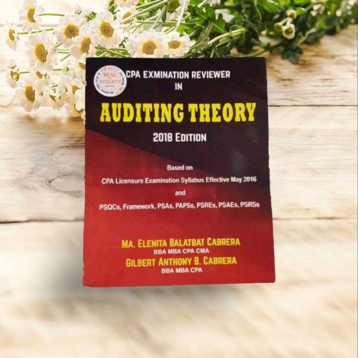 CPA Auditing Theory 2018 Edition | Lazada PH