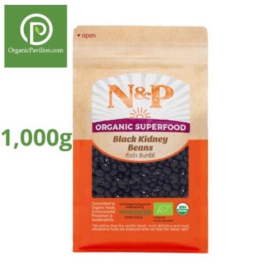 Natural &amp; Premium N&amp;P Organic ถั่วดำ Organic Black Kidney Beans (1000g)