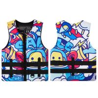 Mens Womens Life Jacket Neoprene Large Buoyancy Adult Water Sports Floating Vest Swimming Surf Motorboat Safety Life Jacket  Life Jackets